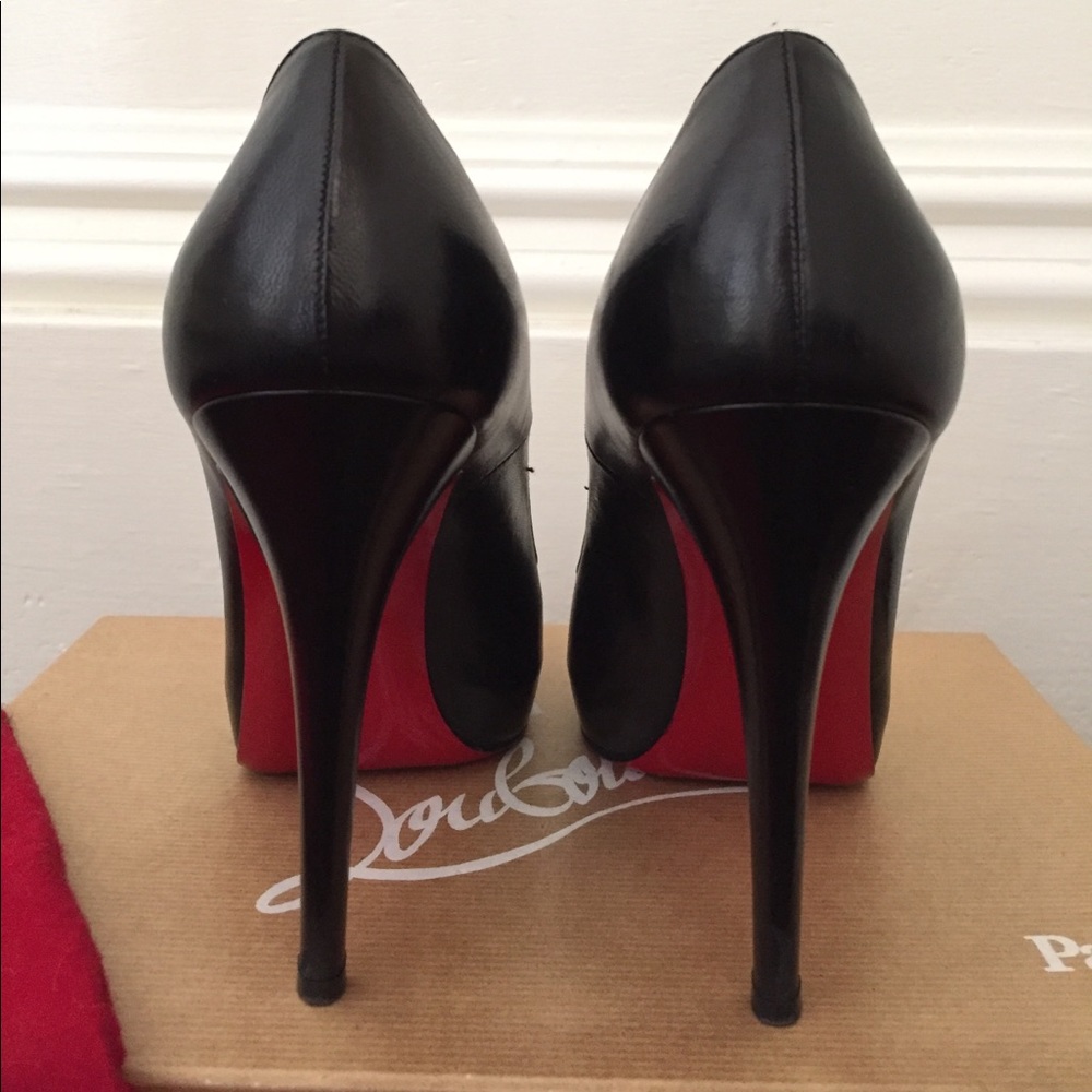 Christian Louboutin Rolando Platform Red Sole Pump